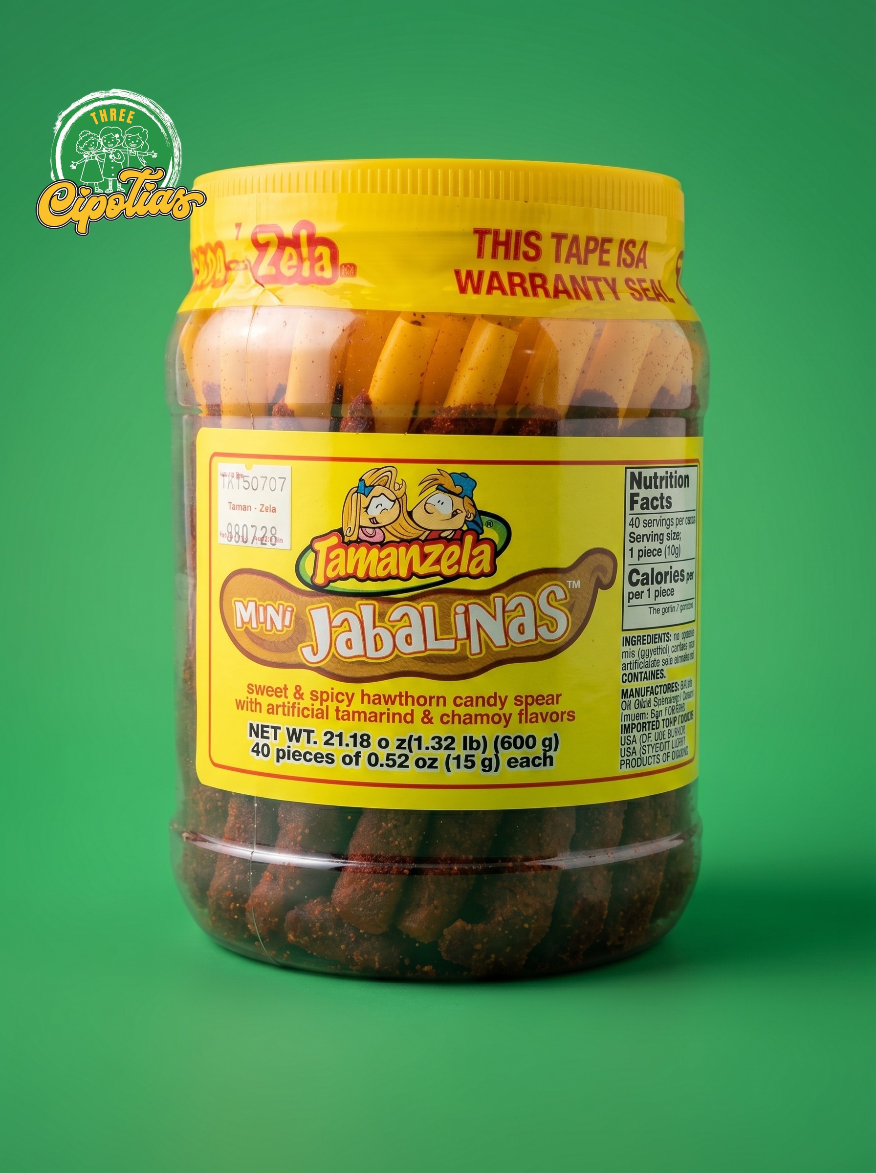 Manzela Jabalinas Tamarindo y Chamoy