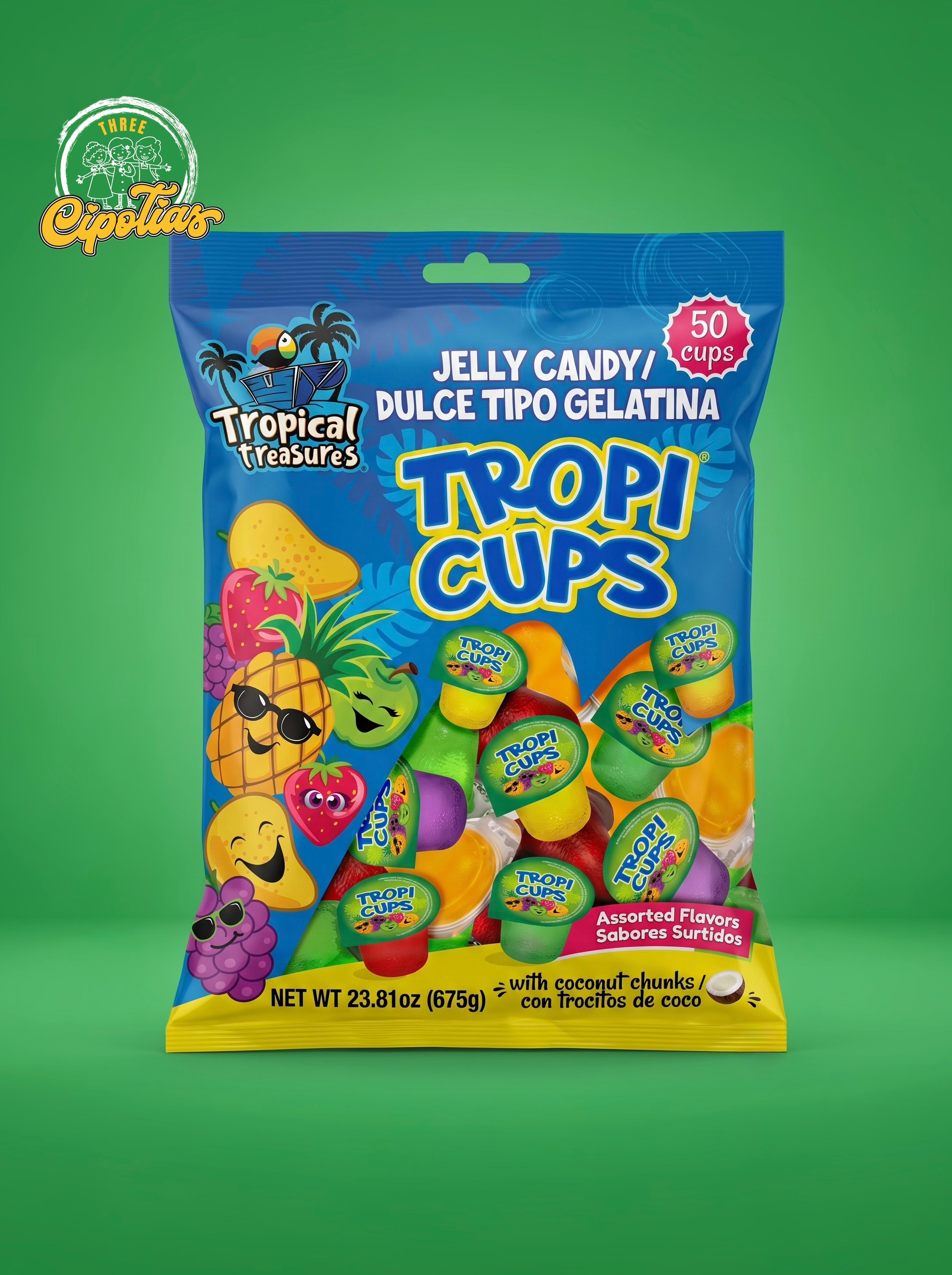 Tropi Cups 50 Cups