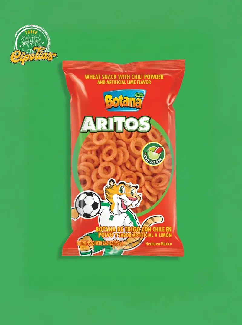 Botana Aritos Chili Lime