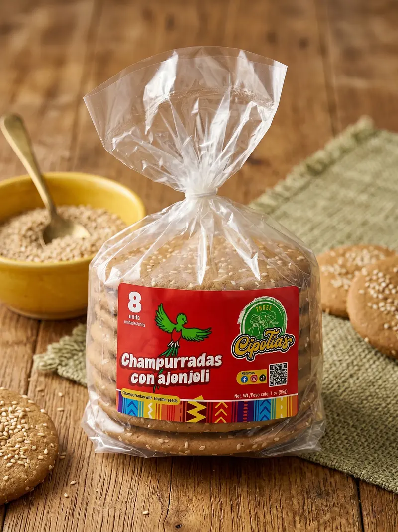Champurradas con Ajonjolí