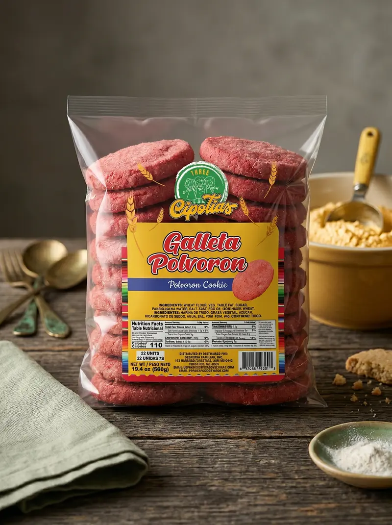 Galleta Polvorón