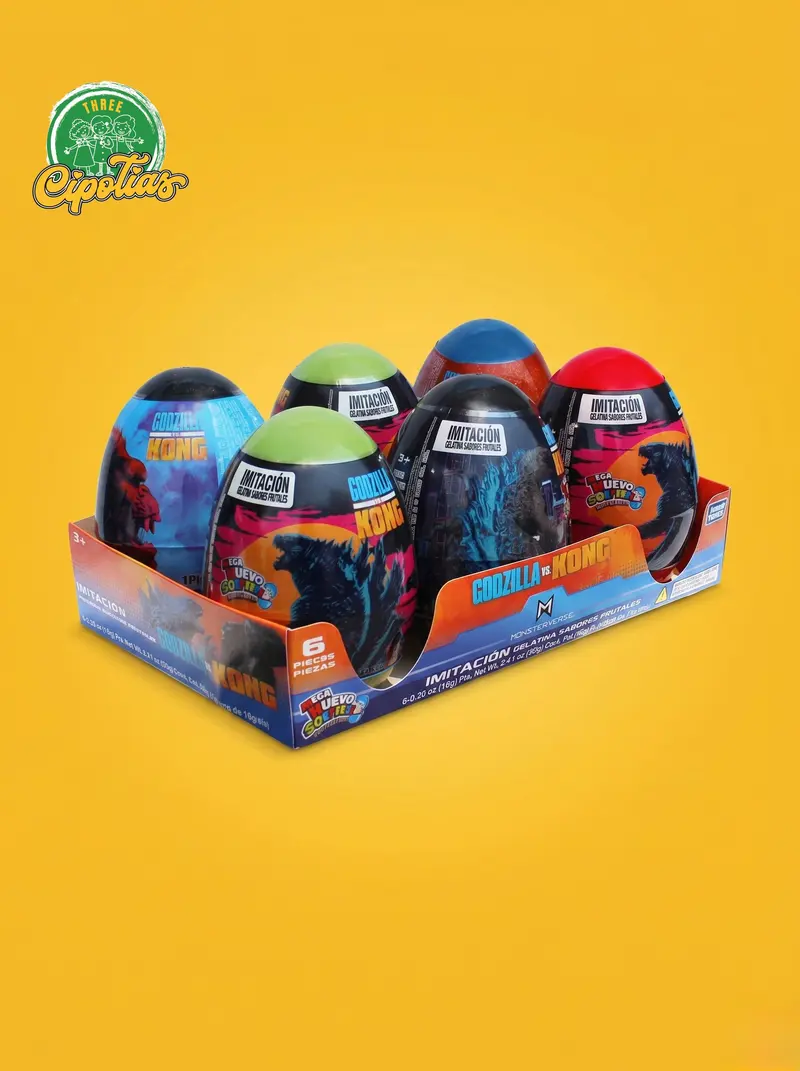 Godzilla vs Kong Mega Huevo Sorpresa