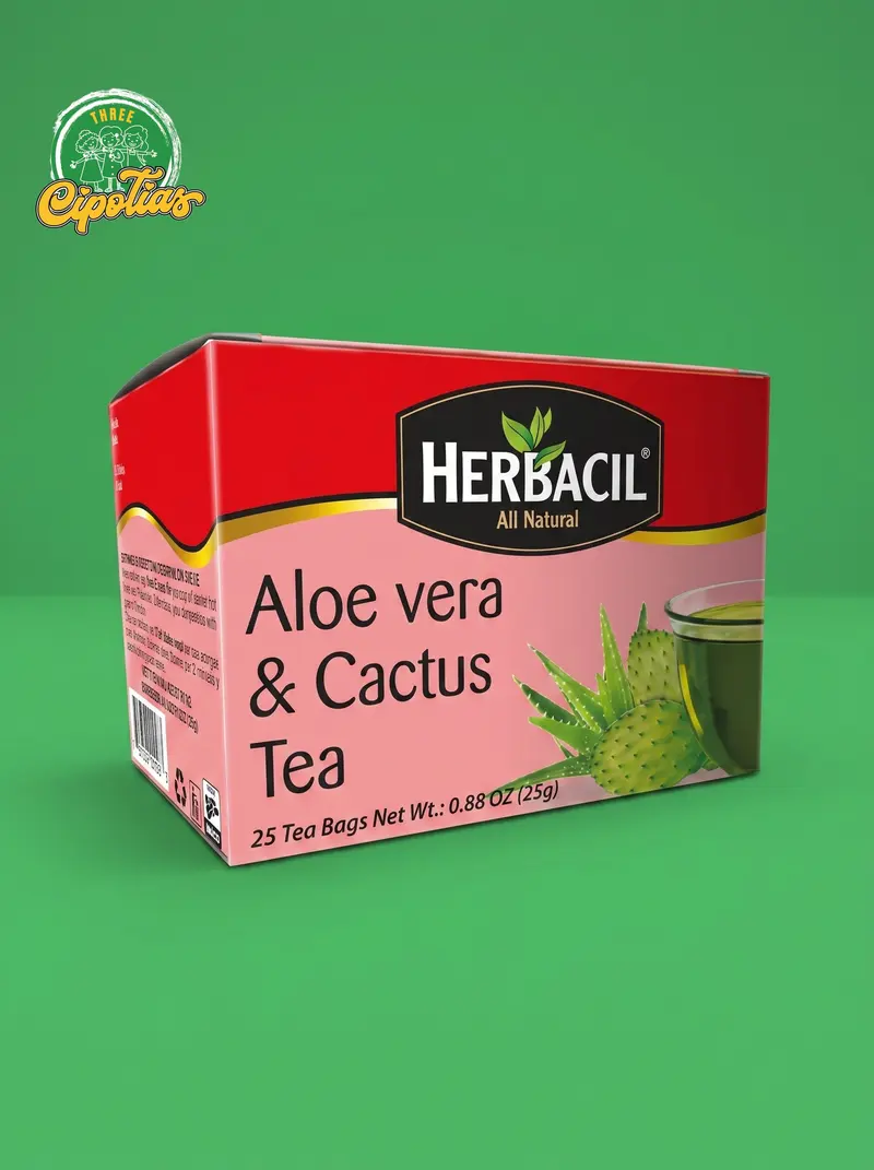 Herbacil Té Aloe Vera y Cactus 25ct