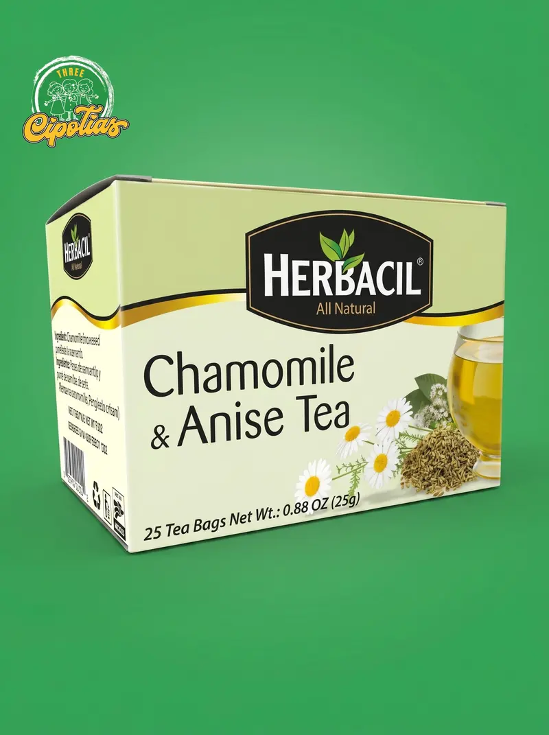 Herbacil Té Manzanilla y Anís 25ct