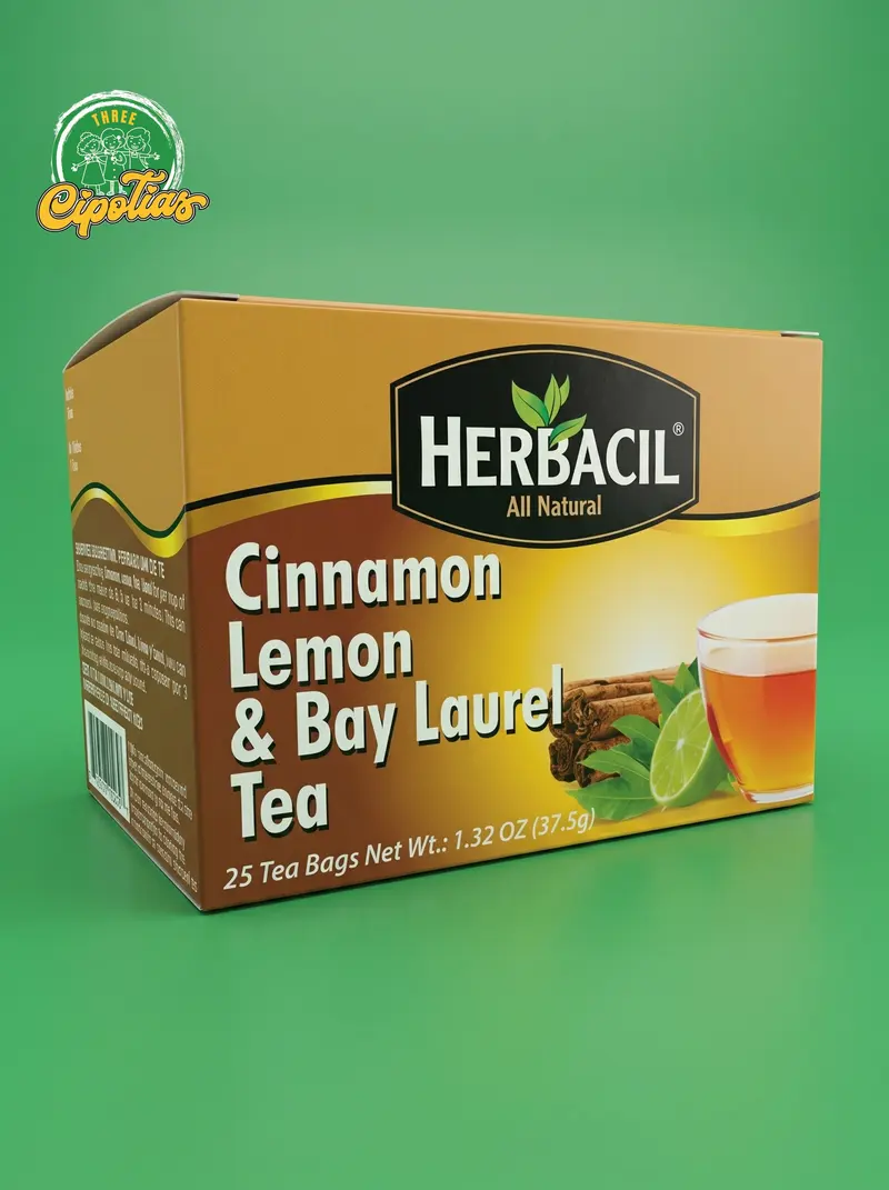 Herbacil Té Canela, Limón y Laurel 25ct