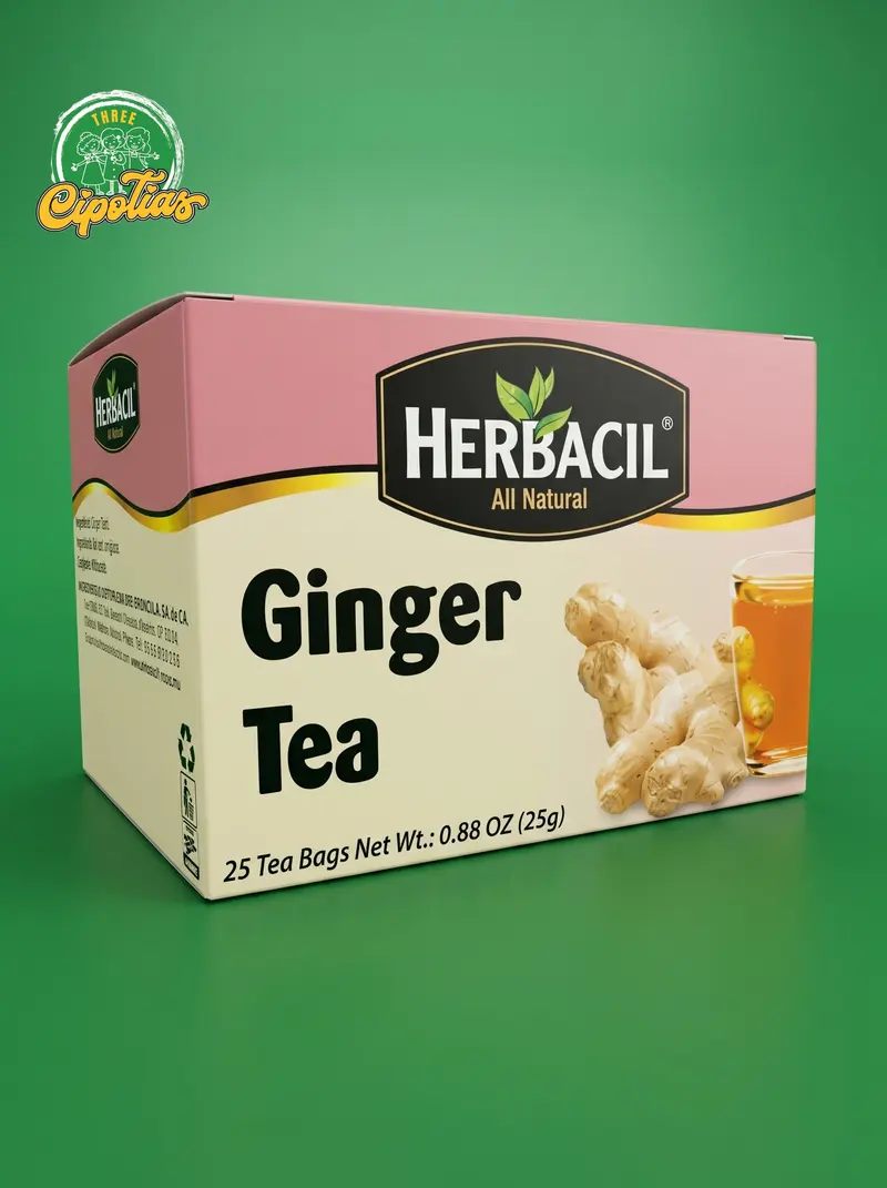 Herbacil Té de Jengibre 25ct