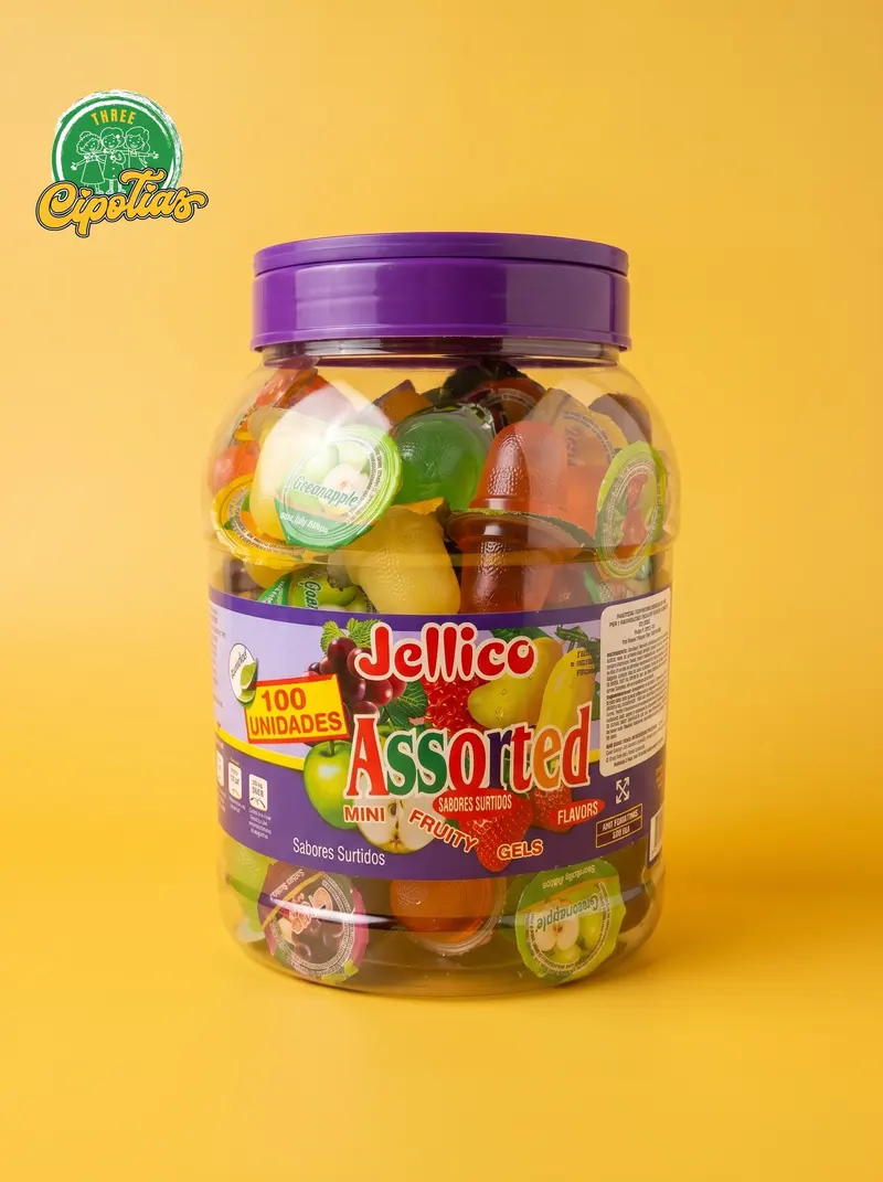 Jellico Mini Gels de Frutas Surtidos