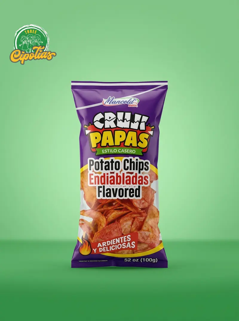 Manzela Crunch Papas Endiabladas