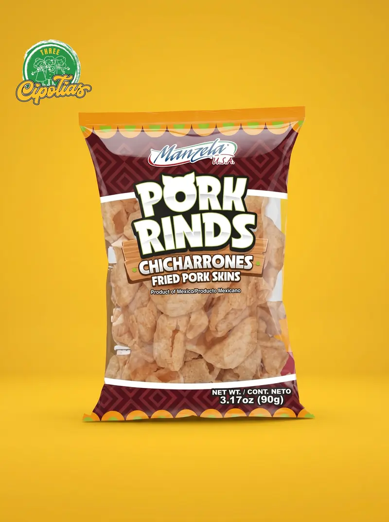 Manzela Chicharrones Pork Rinds