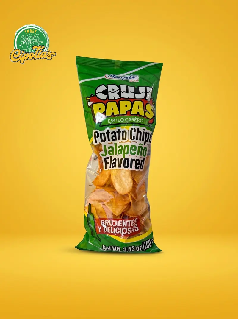 Manzela Potato Chips Jalapeño