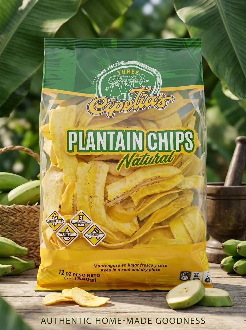 Plantain Chips Natural
