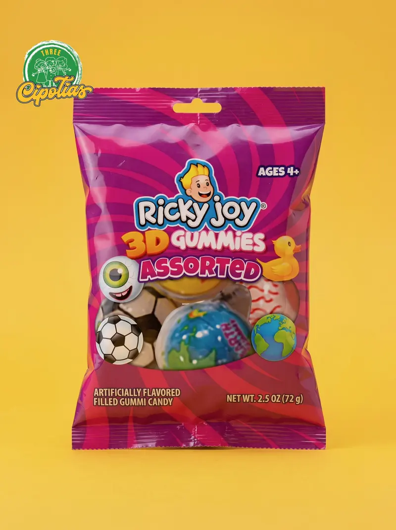 Ricky Joy 3D Gummies Surtido