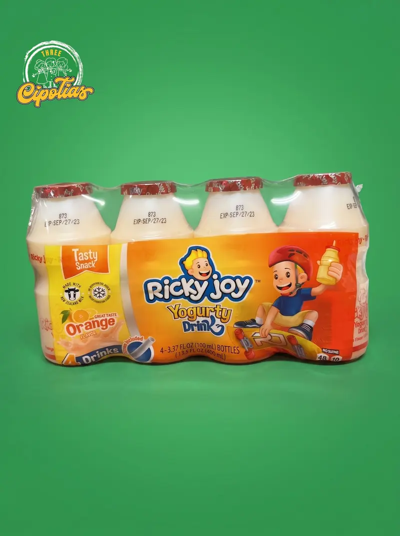 Ricky Joy Yogurty Drink Naranja 4-pack