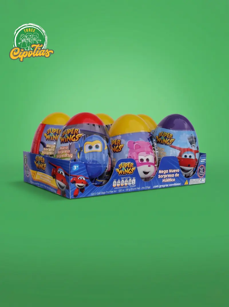 Super Wings Mega Huevo Sorpresa