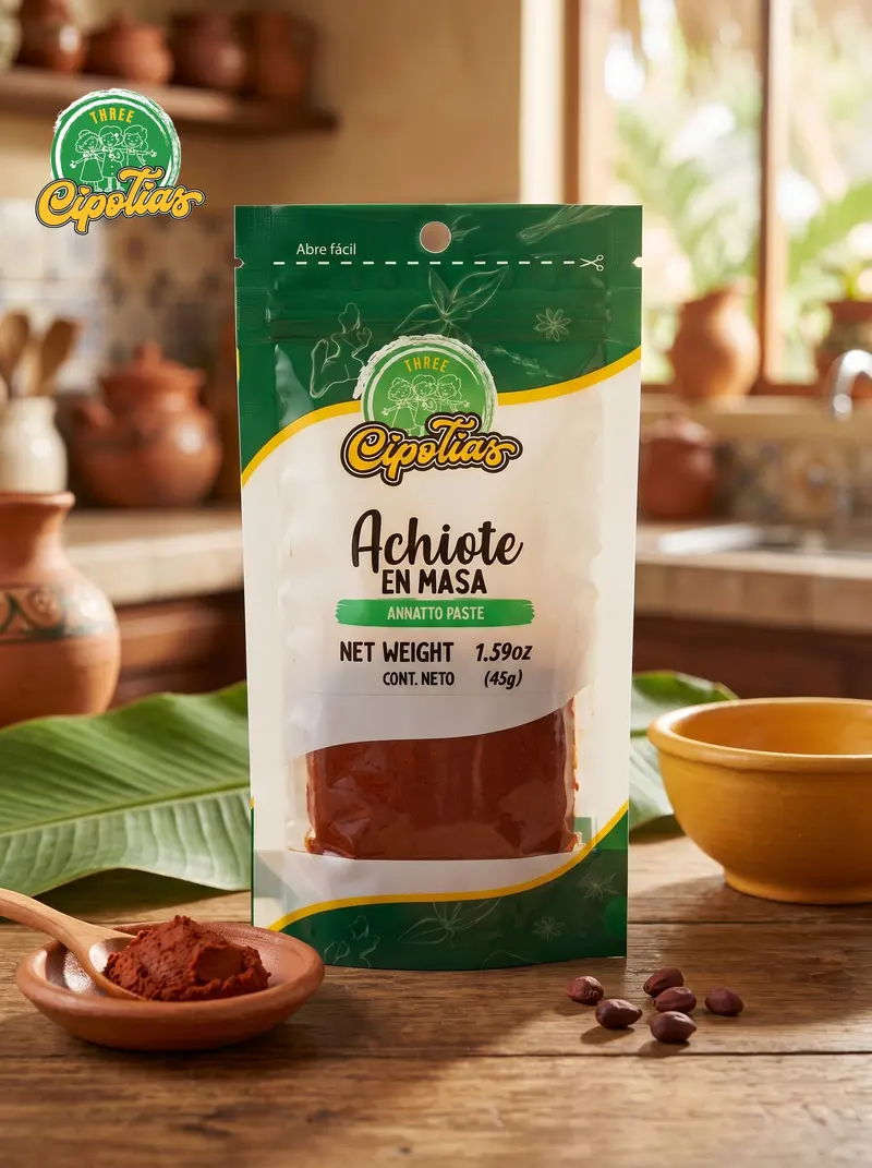 Achiote en Masa Bolsa