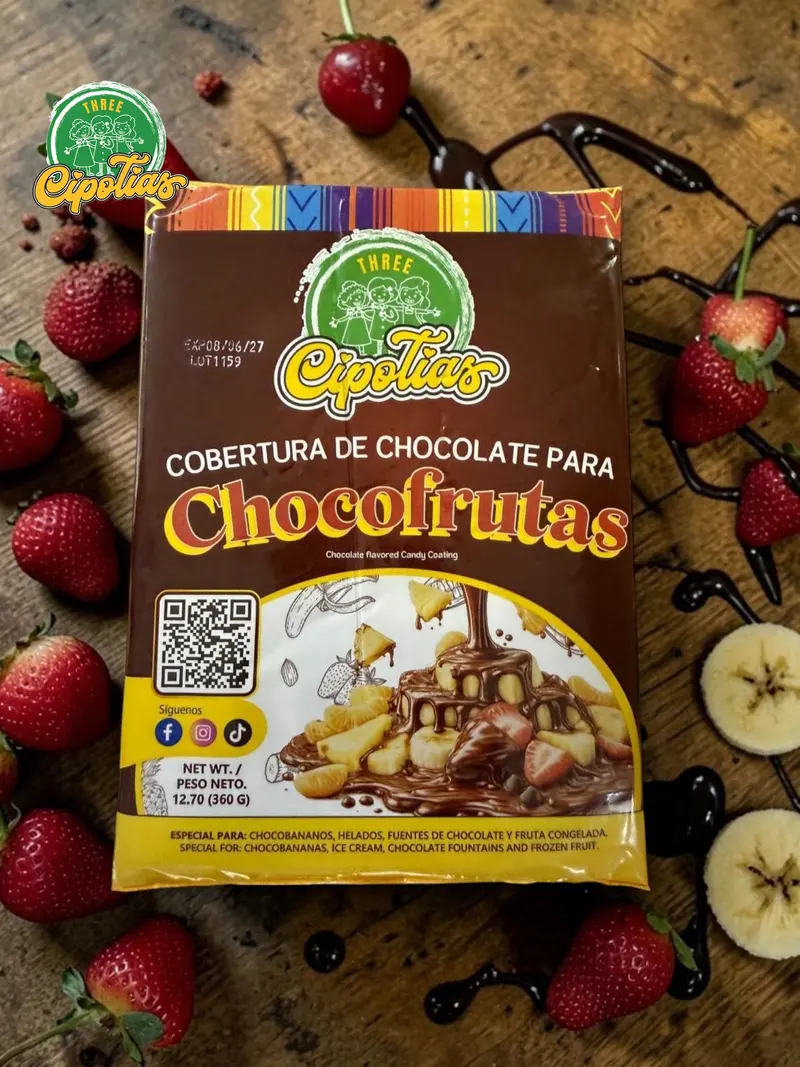 Cobertura de Chocolate para Chocofrutas