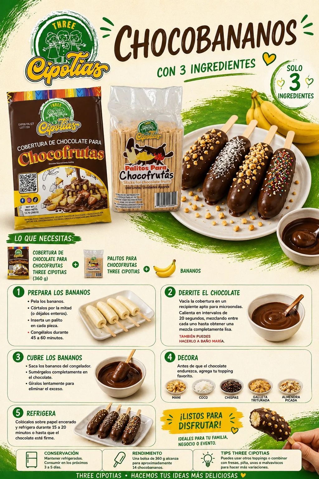 Chocobananos