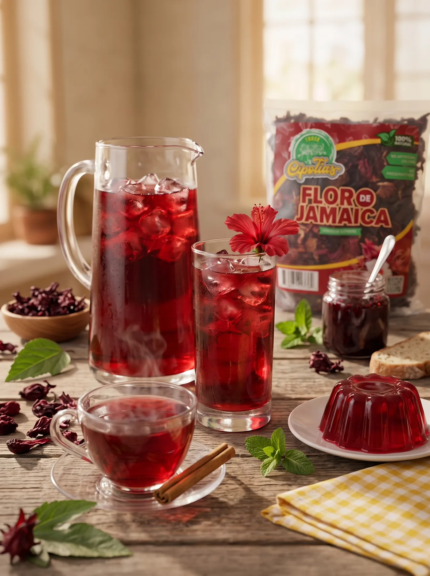 Recetas con Flor de Jamaica