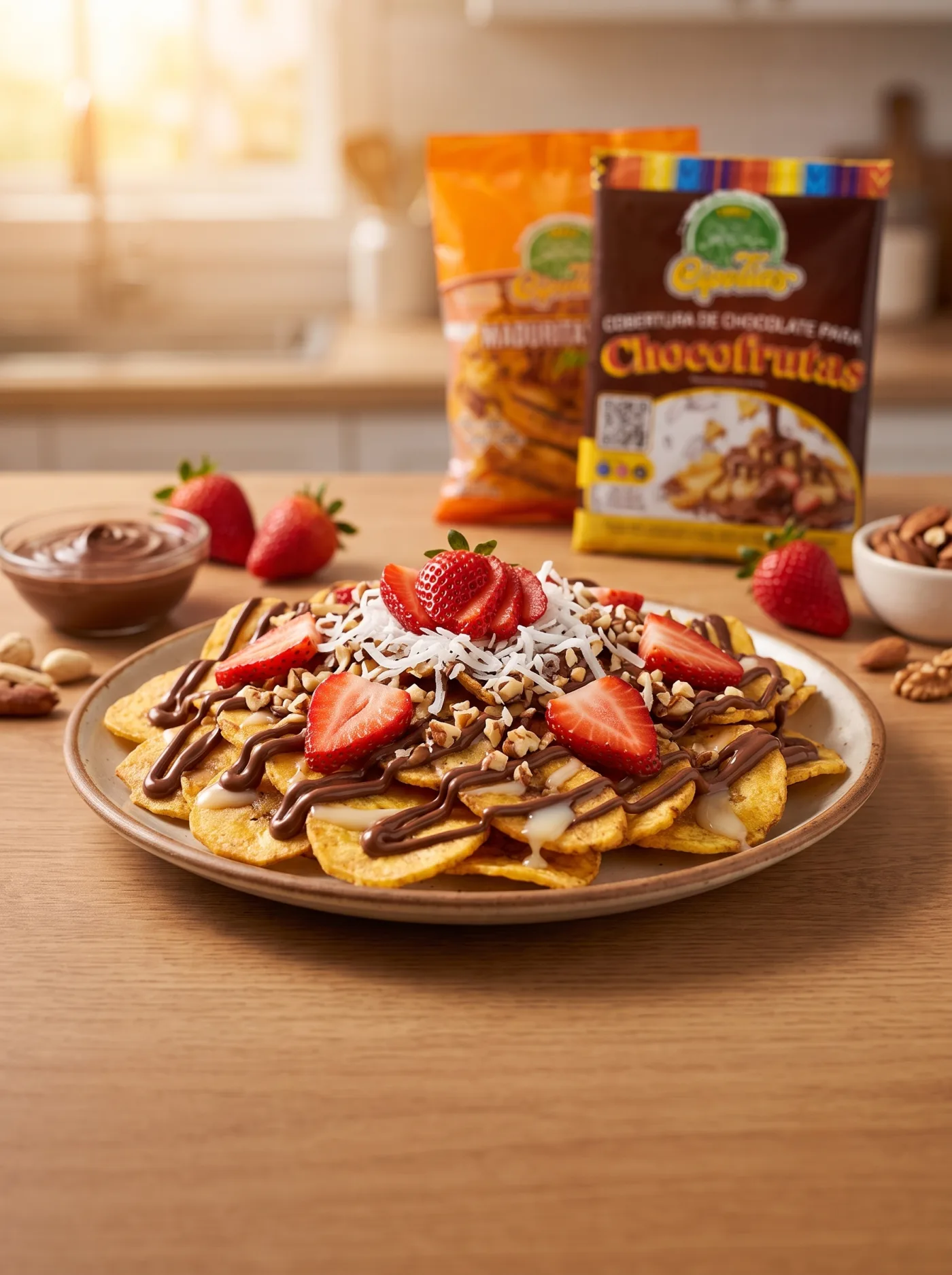 Nachos Dulces de Maduritas